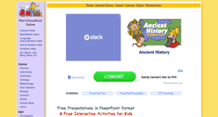 Desktop Screenshot of ancienthistory.pppst.com