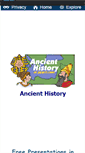 Mobile Screenshot of ancienthistory.pppst.com