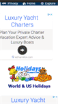 Mobile Screenshot of holidays.pppst.com
