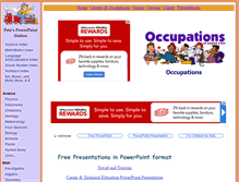 Tablet Screenshot of occupations.pppst.com